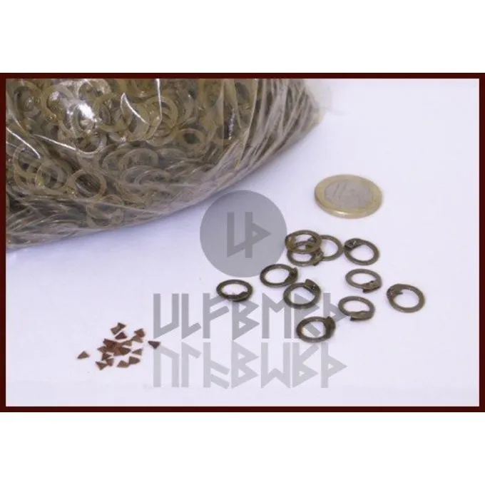 Ulfberth 1 Kg Maliënringen, Platte Ringen - Wigvormige Klinknagels, 8 Mm 4 Ulfberth 1 Kg Maliënringen, Platte Ringen - Wigvormige Klinknagels, 8 Mm - Afbeelding 2