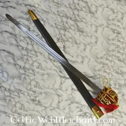 Deepeeka Basket Hilted Broadsword 1828 -Sabels Verkoopwinkel basket hilted broadsword 1828 4