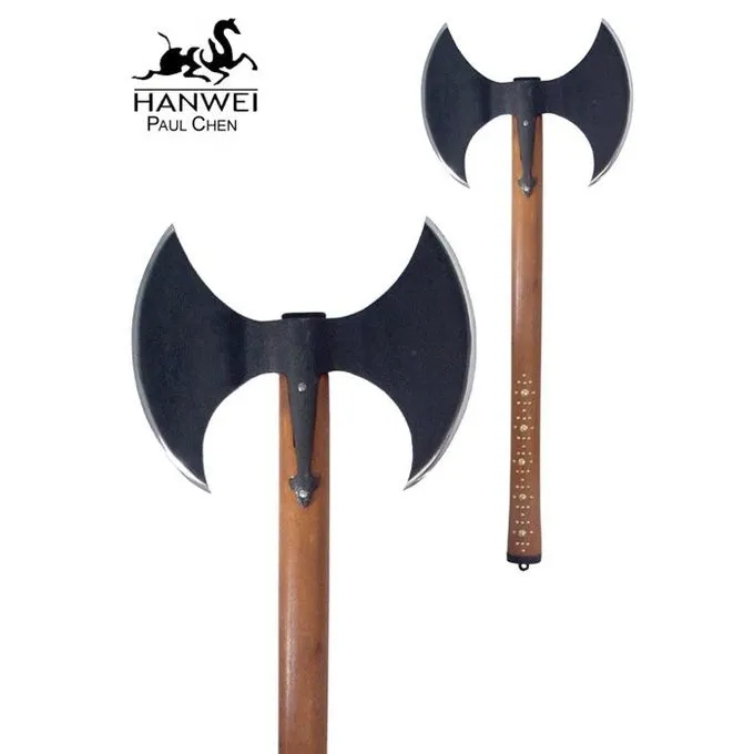 Hanwei Bijl Met Dubbel Blad 3 Hanwei Bijl Met Dubbel Blad