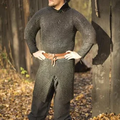 Epic Armoury Cavaleriemaliënkolder, Korte Mouwen, Zwart