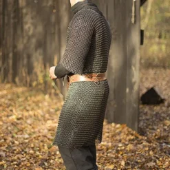 Epic Armoury Cavaleriemaliënkolder, Korte Mouwen, Zwart -Sabels Verkoopwinkel cavaleriemalienkolder korte mouwen zwart 5