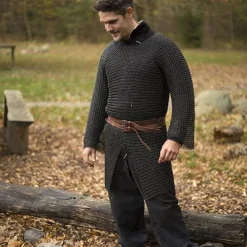 Epic Armoury Cavaleriemaliënkolder, Zwart Mild Steel