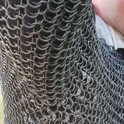 Epic Armoury Cavaleriemaliënkolder, Zwart Mild Steel -Sabels Verkoopwinkel cavaleriemalienkolder zwart mild steel 5