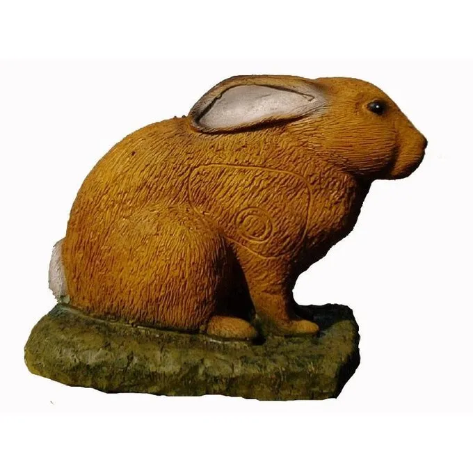 IBB 3D Hurkende Europese Haas 3 IBB 3D Hurkende Europese Haas