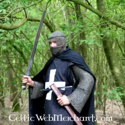 Maliënkap Met Driehoekig Vizier, Gebronsd, 8 Mm -Sabels Verkoopwinkel malienkap met driehoekig vizier gebronsd 8 mm 5