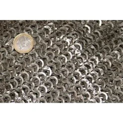 Ulfberth Maliënkolder Met Halflange Mouwen, Platte Ringen - Ronde Klinknagels, 8 Mm -Sabels Verkoopwinkel malienkolder met halflange mouwen platte ringen ro 3