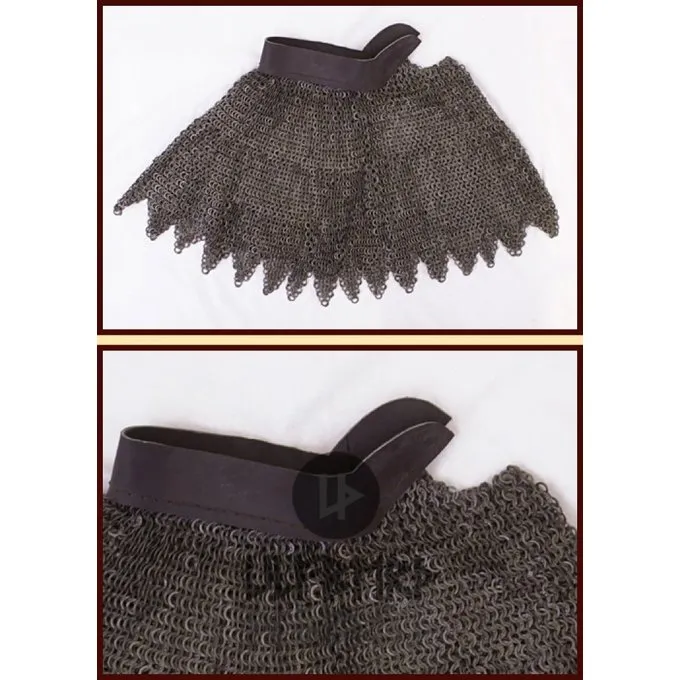 Ulfberth Maliënkraag, Platte Ringen - Wigvormige Klinknagels, 8 Mm 3 Ulfberth Maliënkraag, Platte Ringen - Wigvormige Klinknagels, 8 Mm