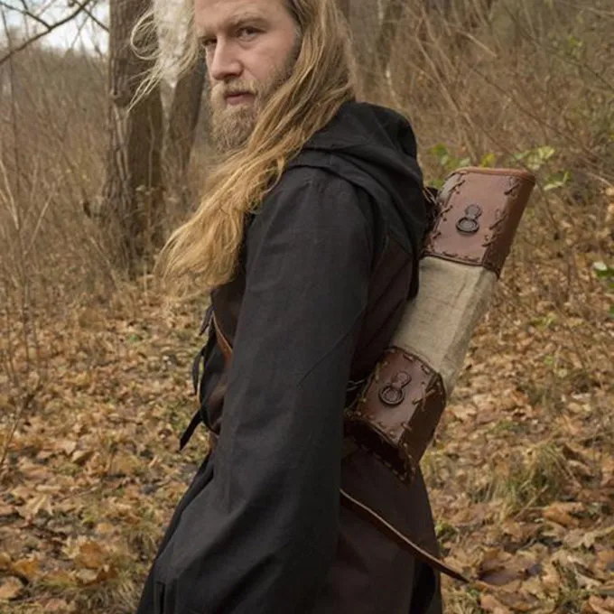 Epic Armoury Pijlenkoker Artemis, Bruin 7 Epic Armoury Pijlenkoker Artemis, Bruin - Afbeelding 5